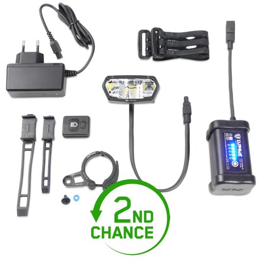 Produktbild von Lupine SL MiniMax AF - Frontleuchte - 6.9 Ah SmartCore - schwarz - B-Ware