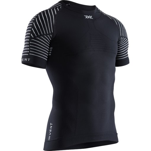 Kuva tuotteesta X-Bionic Invent 4.0 LT Round Neck Miesten lyhythihainen aluspaita - opal black/arctic white
