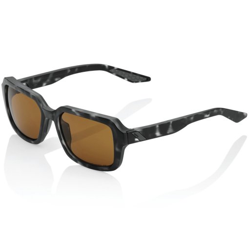 Produktbild von 100% Rideley Brille - Matte Black Havana - Bronze PEAKPOLAR