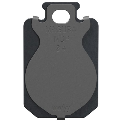 Produktbild von Magura Scheibenbremsbeläge - MDP 8+ - schwarz/grau