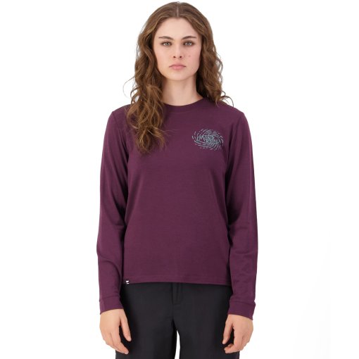 Picture of Mons Royale Icon Merino Long Sleeve Women - fig