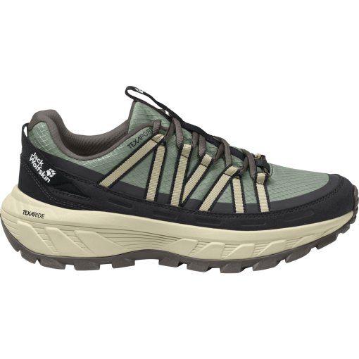 Photo produit de Jack Wolfskin Wild Hike Texapore Low Chaussures de randonnée pour femmes - green zinnia
