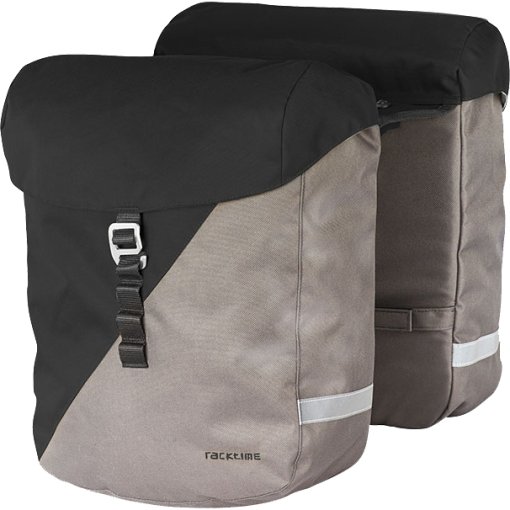 Immagine prodotto da Racktime Borsa Portapacchi Bici - Vida 2.0 - 2x12L - nero/grigio