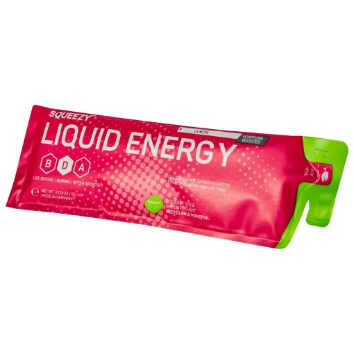 Immagine prodotto da Squeezy Gel di Carboidrati + Caffeina - Liquid Energy - 60ml