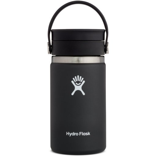 Zdjęcie: Hydro Flask 12 oz Wide Mouth Coffee Flask + Flex Sip Lid - 354 ml - Black