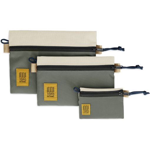 Foto de Topo Designs Juego Bolsas Accesorios - Bone White/Beetle