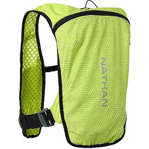 Produktbild von Nathan Sports HyperNight Quick Start 3.0 Trinkrucksack - 4 L - hi vis yellow/hex print