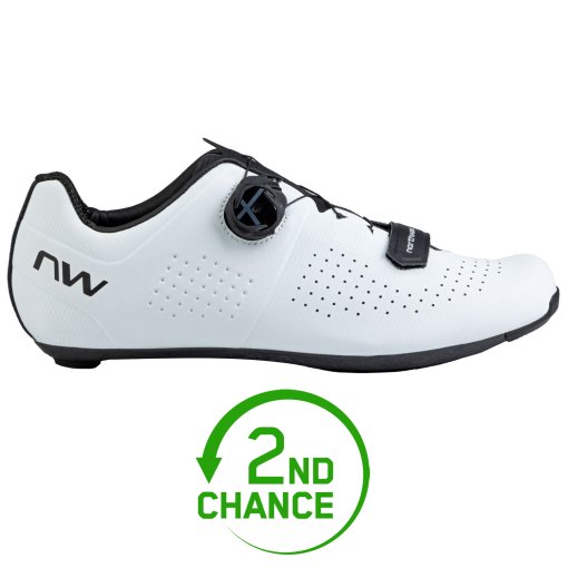 Produktbild von Northwave Storm Carbon Rennradschuhe Herren - weiß/schwarz 51 - B-Ware