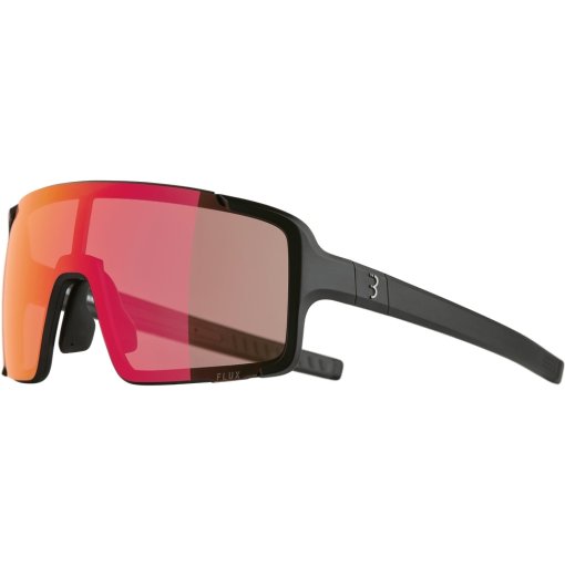 Photo produit de BBB Cycling Chester BSG-74 Lunettes vélo - matt black | FLUX red