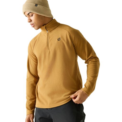 Produktbild von Dare 2b Freethink II Half Zip Fleecepullover Herren - ZIQ Wood Brown