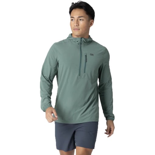 Produktbild von Outdoor Research Astroman Air Sun Kapuzenshirt Herren - malachite
