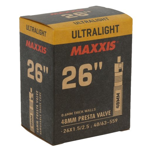Kuva tuotteesta Maxxis Inner Tube - 26&quot; | UltraLight | SV 48mm