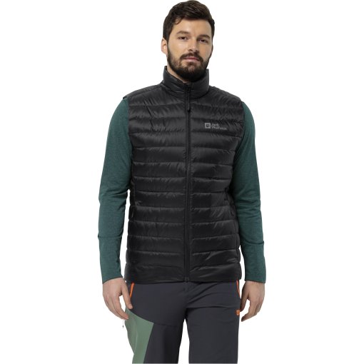 Foto de Jack Wolfskin Chaleco Plumas Hombre - Pilvi - negro
