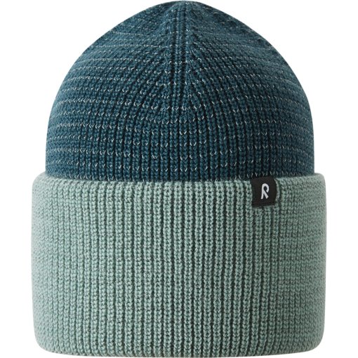 Produktbild von Reima Vihje Strickmütze Kinder - dark teal 7951