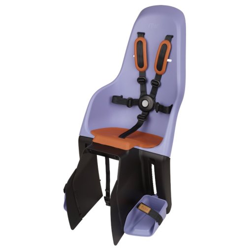 Photo produit de Polisport Siège Enfant Vélo Fixation sur le Porte-Bagages - Minia CFS - galaxy purple