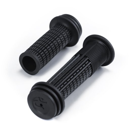 Protège-poignées De Guidon Vélo Enfant - Noir, 100mm, Pour Diamètre 22mm - Lot De 2
