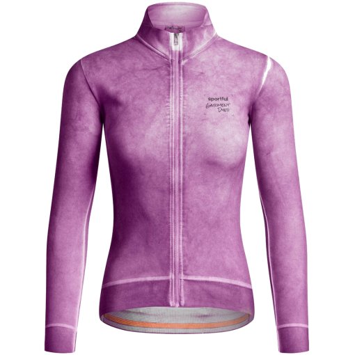 Zdjęcie: Sportful Dyed Thermal Koszulka rowerowa z długim rękawem dla kobiet - 533 Smoky Prune