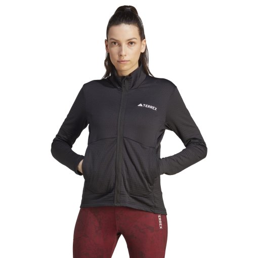 Photo produit de adidas Veste Femme - TERREX Multi Light Fleece - noir IB1814