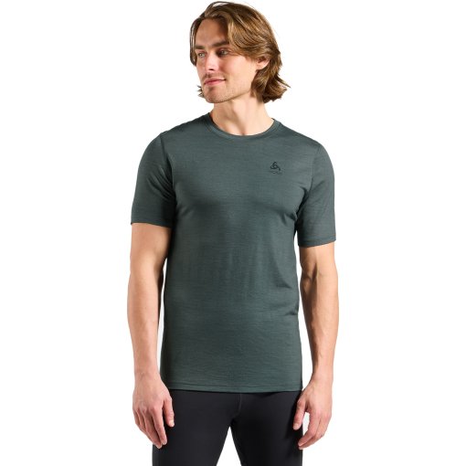 Foto de Odlo Camiseta Interior Hombre - Natural Merino 200 Crew Neck - urban chic