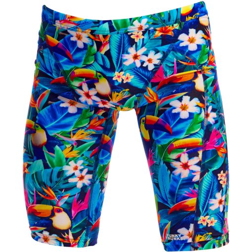 Foto de Funky Trunks Bañador Jammer Niños - Training Eco - Birdie Wordie