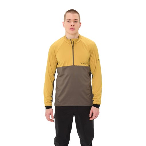 Foto de Vaude Camiseta de Manga Larga Hombre - Qimsa Halfzip - savanna