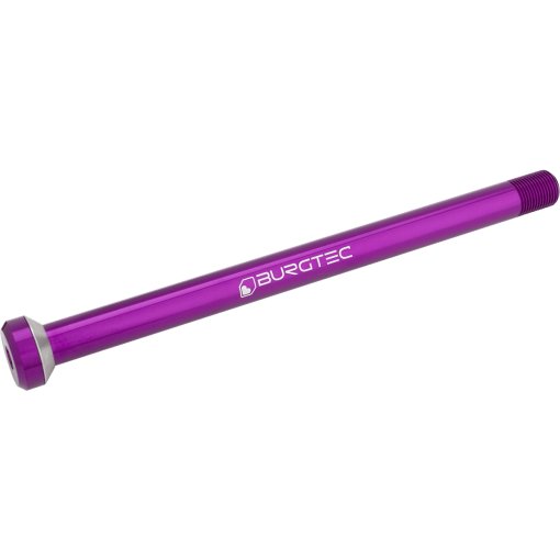 Photo produit de Burgtec Axe Traversant - arrière | 12x148mm Boost | 175.5mm | pour Specialized - purple rain