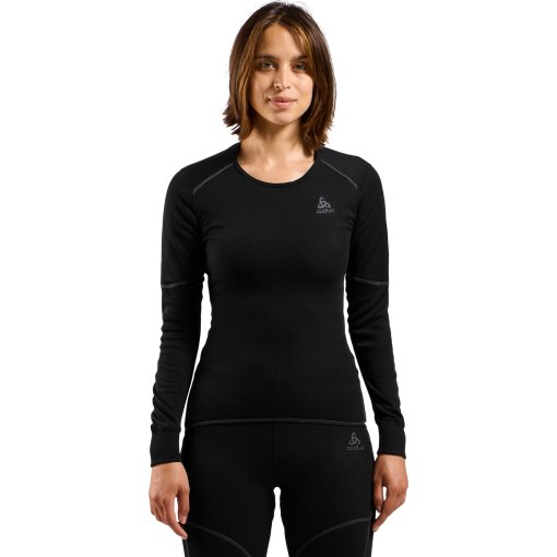 Foto de Odlo Camiseta Interior Manga Larga Mujer - Active X-Warm - negro