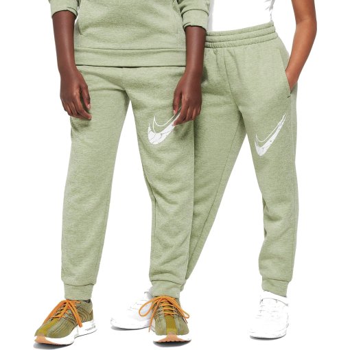 Foto de Nike Pantalon Chandal Niños - Multi Stain Repel Therma-FIT - oil green/olive aura/heather/white HF4418-386