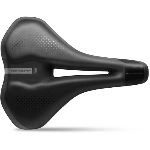 Foto de Sportourer MAX FLX Gel Flow Hi-Viz Sillín - negro