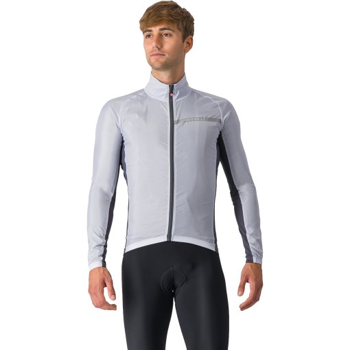 Foto de Castelli Chaqueta Hombre - Squadra Stretch - silver grey/dark grey