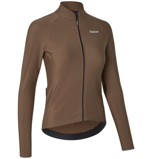 Picture of GripGrab PACR Thermal Long Sleeve Jersey Women - Brown