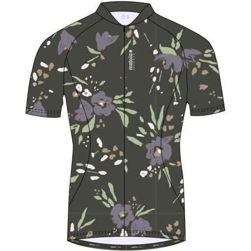 Produktbild von Maloja VilsaM. AOP 1/2 Cycle Kurzarmtrikot Damen - alpine woods 8958
