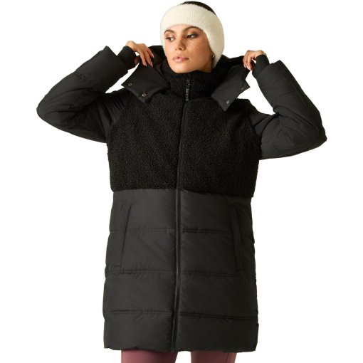 Produktbild von Dare 2b Borg Parka Jacke Damen - 800 Black