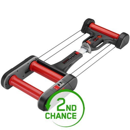 Produktbild von Elite Quick Motion Rollentrainer - schwarz/rot - B-Ware
