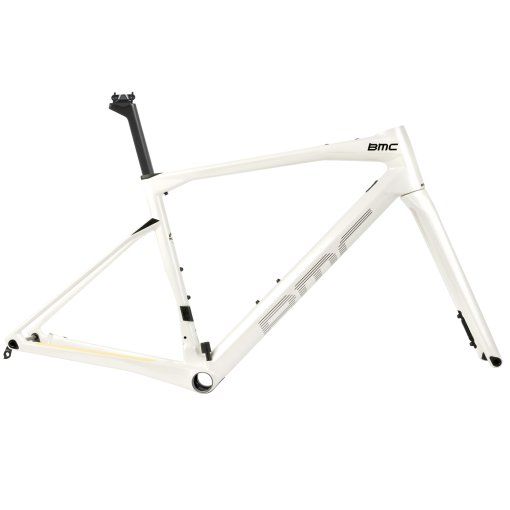 Photo produit de BMC Ensemble Cadre Carbone - ROADMACHINE - 2023 - metallic off-white / black