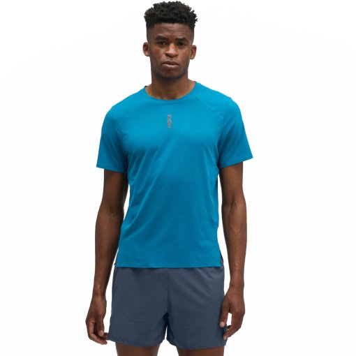 Foto de Hoka Everyrun Short Sleeve Men - night glow blue