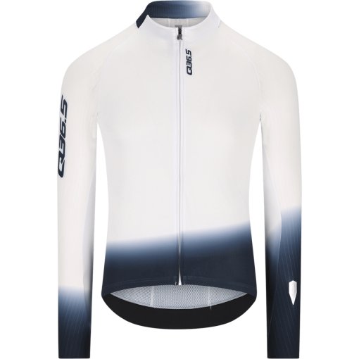 Foto de Q36.5 Gregarius Hybrid Light Collar Fade Maillot de manga larga para hombres - white