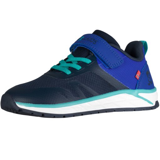 Foto de Trollkids Zapatillas Niño - Alesund - Dark Navy/Cobalt Blue/Dusky Turquoise