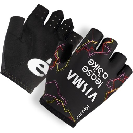 Picture of RAPidGEAR Team Visma | Lease a Bike Giro d&#039;Italia Trilogy Replica Gloves - black