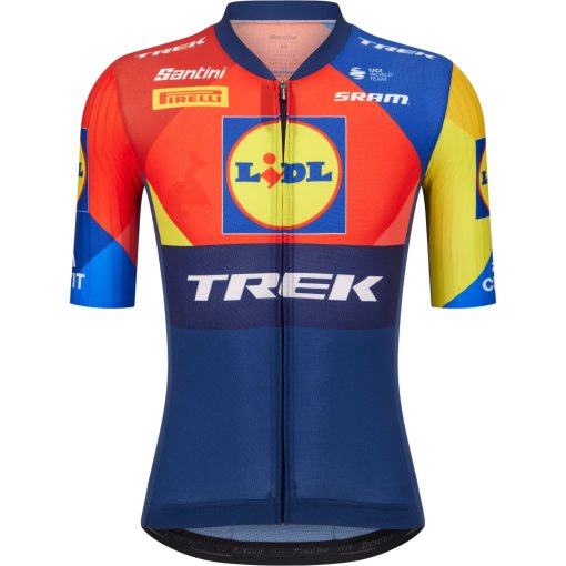 Foto de Santini Maillot de Manga Corta Hombre - Team Lidl-Trek 2025 Aero S/S RE94475C25LT - print