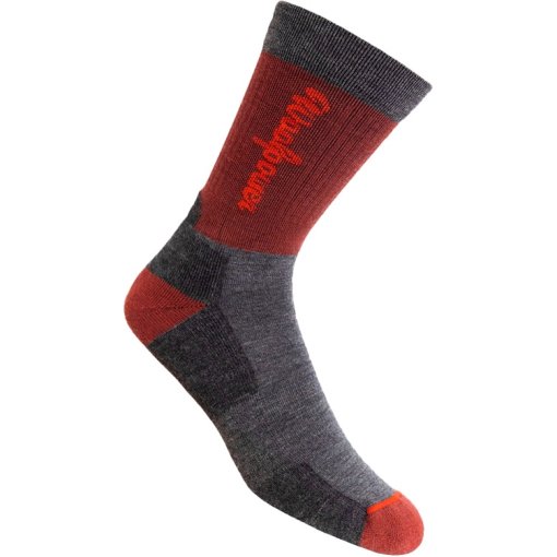 Produktbild von Woolpower Logo Motion Socken - rust red