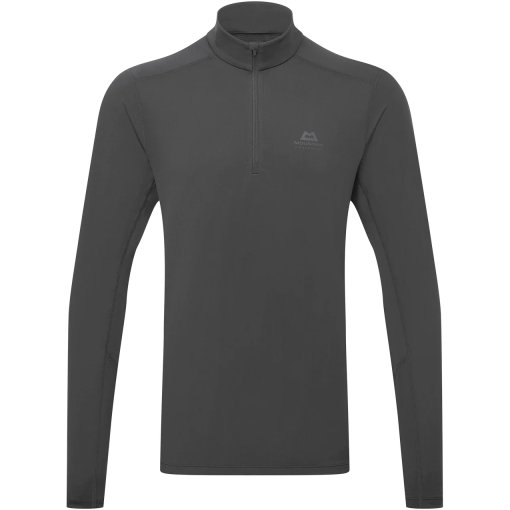 Produktbild von Mountain Equipment Cerrig Zip T Langarmshirt Herren ME-007462 - black