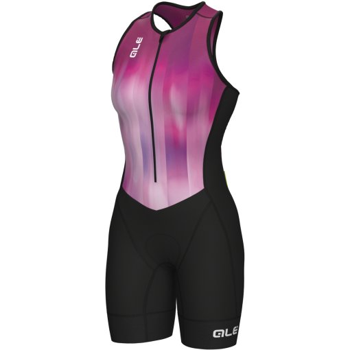 Picture of Alé TRIATHLON Crazy Sleeveless Tri Skinsuit Women - pink combo