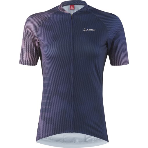 Foto de Löffler Maillot Ciclismo Full Zip Mujer - Classy Hotbond® - azul oscuro 495