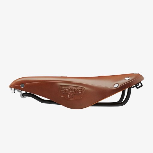 Brooks B17 Bend Leather Saddle - honey | BIKE24