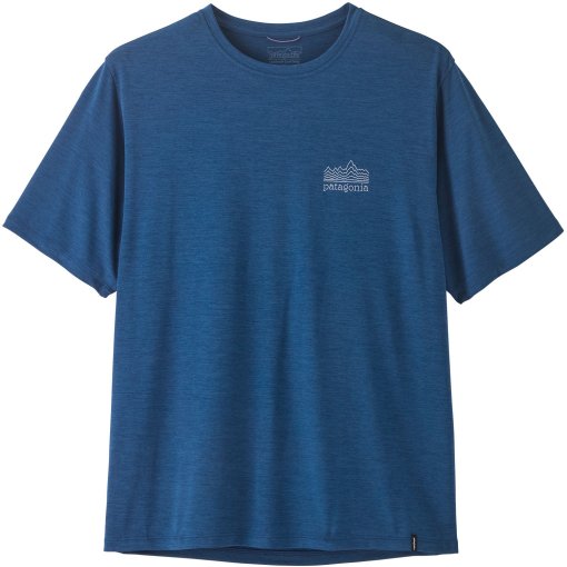 Photo produit de Patagonia Cap Cool Daily T-shirt pour hommes - Strataspire - Clement Blue - Light Clement Blue X-Dye