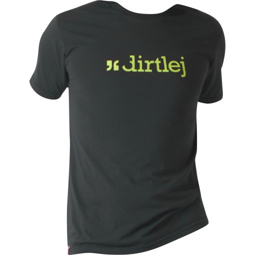 Foto de Dirtlej Camiseta Hombre - Mountee - dark gray/lime