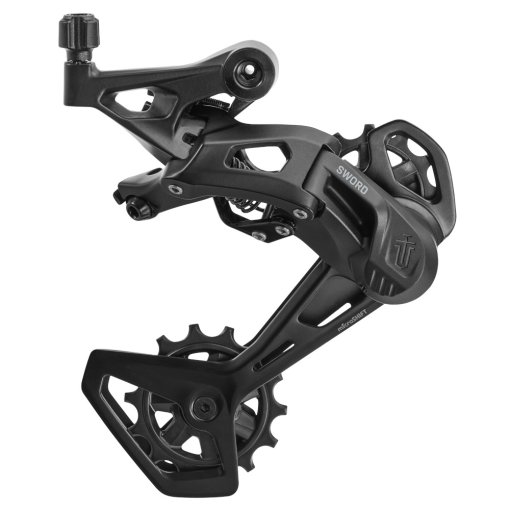 Produktbild von microSHIFT SWORD BLACK Schaltwerk - 2x9/10-fach - Langer Käfig