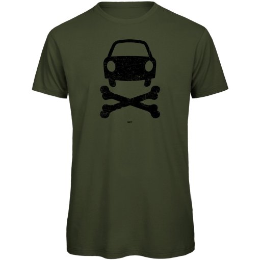 Foto de RTTshirts Camiseta Ciclismo Hombre - No Car - khaki