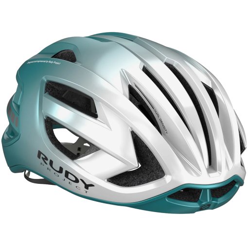 Foto de Rudy Project Egos Casco - Pearl/Emerald Metal - Matte